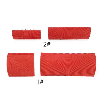 

2Pcs/set Imitation Wood Graining Pattern Wall Texture DIY Brush Painting Tool 667A