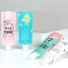 100 мл дозирующая сумка для хранения шампуня, сумка для хранения конфет, цветной лосьон, Упаковочные бутылки, портативный контейнер для макияжа для путешествий