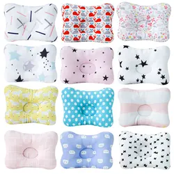 Muslinife ropa de cama de algodón para bebé, soporte para el cuello, almohada moldeadora para la cabeza de los niños, posicionador para dormir, envío directo