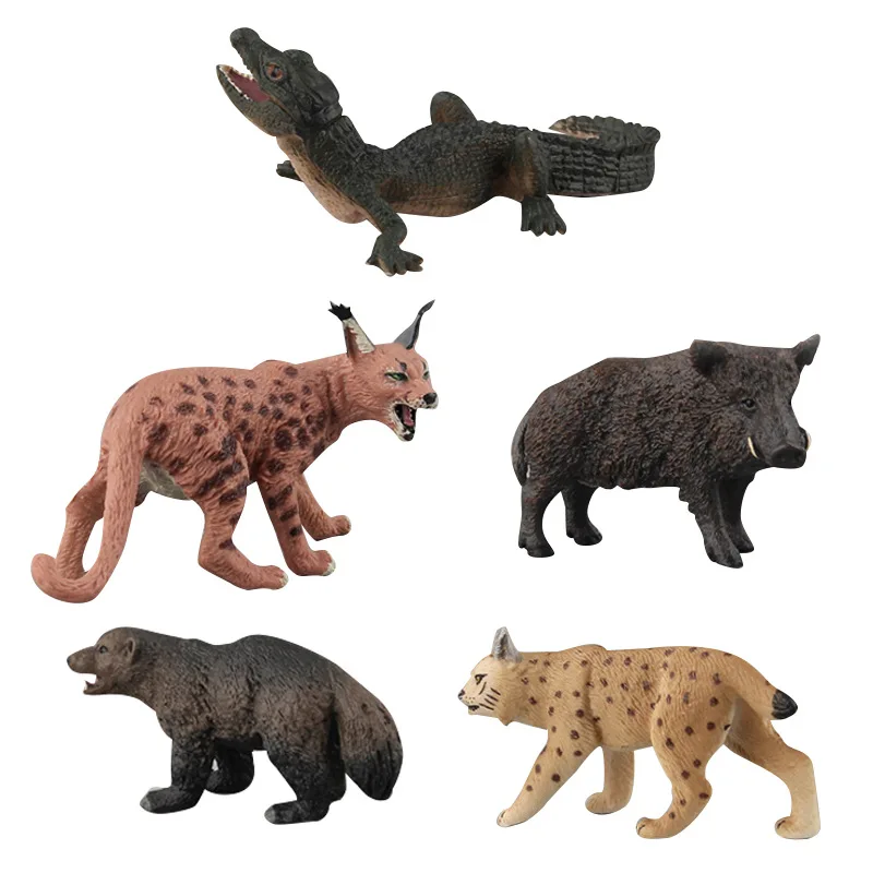 

Hot Sales Wild Animal Model Animal Toys Boar Ostrich Orangutans Model Animal