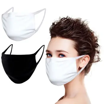 

1/3/5/10Pcs Adult Kids 3-Ply Dustproof Cotton Mouth Mask Washable Face Cover M6CD
