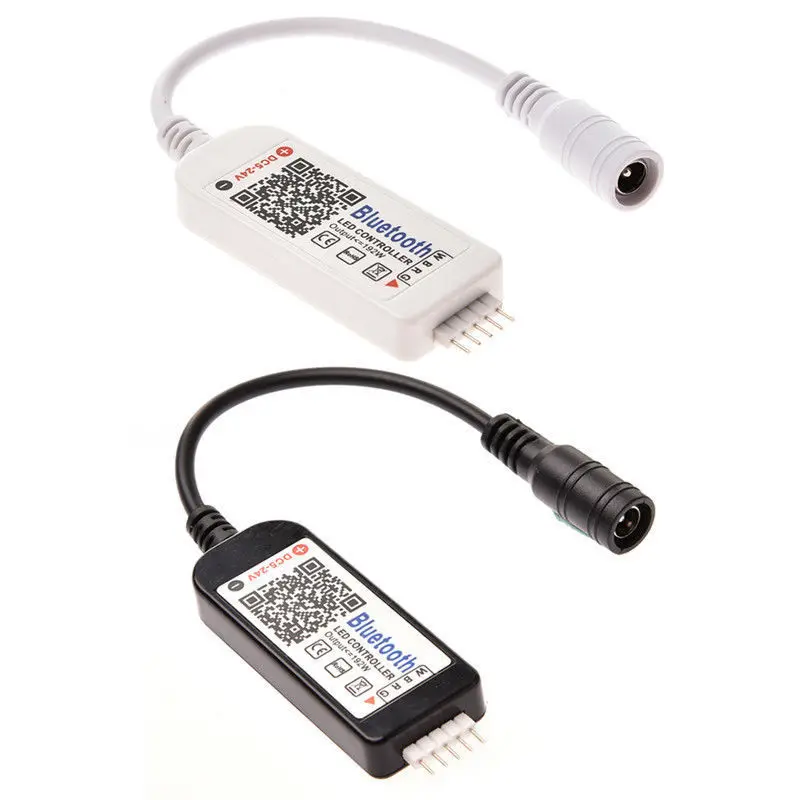 Bluetooth RGB мини светодиодный светильник 5050 домашний декор 3528 пульт дистанционного управления RGB светодиодный диммер Светодиодный контроллер Smart