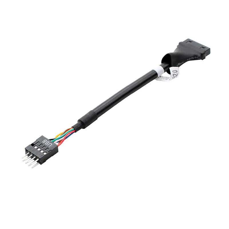 Гибкий материал USB3.0 20Pin Male & Female To USB2.0 9Pin материнская плата мужской и женский