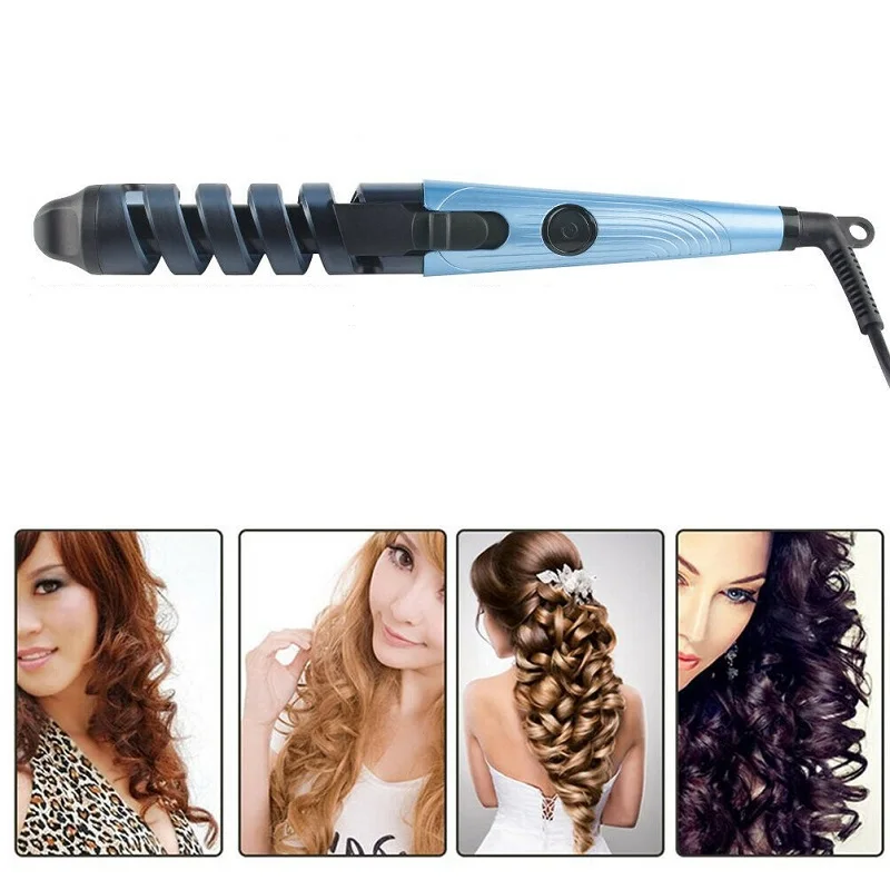 1 1/4 высококачественные выпрямители для волос Инструменты для укладки волос Nano титановые пластины Профессиональный Выпрямитель для волос комплект для завивки - Цвет: Blue no box 103