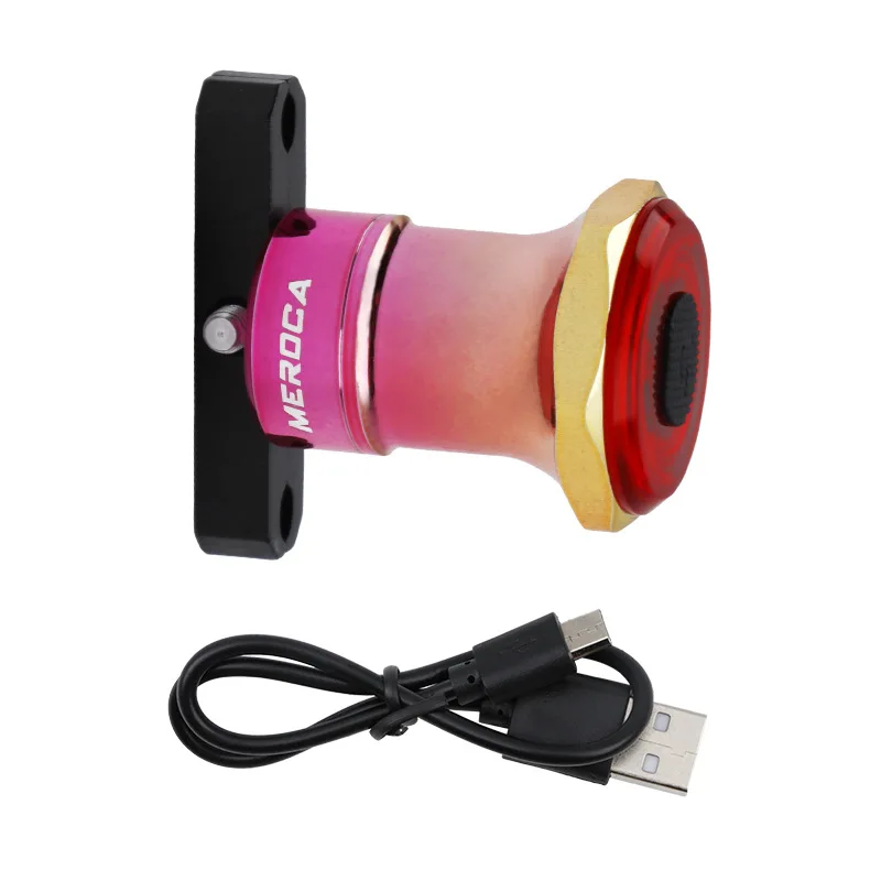 

Задний фсветильник для горного велосипеда MEROCA WR25/WR15, зарядка через USB