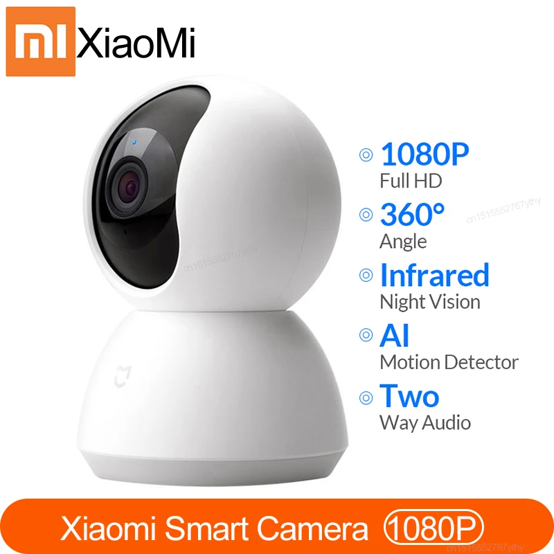 Новейшая версия xiaomi Mi Smart веб камера угол 360 градусов 1080P HD ночное видение