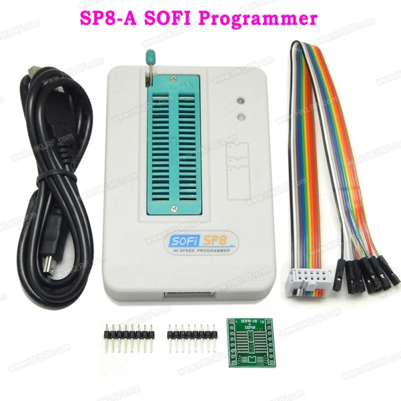 SP8-A SPI драйвер ICSP Улучшенная плата адаптера для Minipro TL866II Plus USB программатор SPI Flash в цепи Программирование адаптер - Цвет: SP8-A