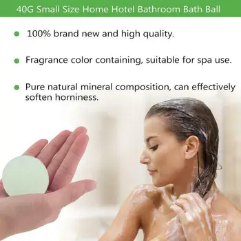 

5g Small Size Hotel Bathroom Bath Ball Deep Sea Bath Body Type Handmade Salt Men Bath Cleaner Women Aromatherapy Salt Kids X2Z7
