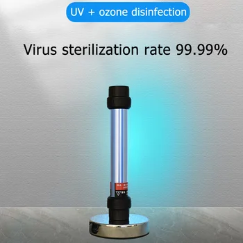 

Tube UVC Germicidal Light Removable Sterilization UV Disinfection Table Lamp Sterilizing Lights Bactericidal Lights with Base
