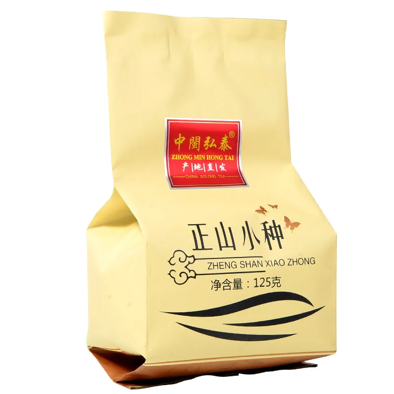 Чёрный чай Lapsang Souchong Fujian Wuyi без копчения 125 г Zheng Shan Xiao Zhong|Чаедробильные машины| |