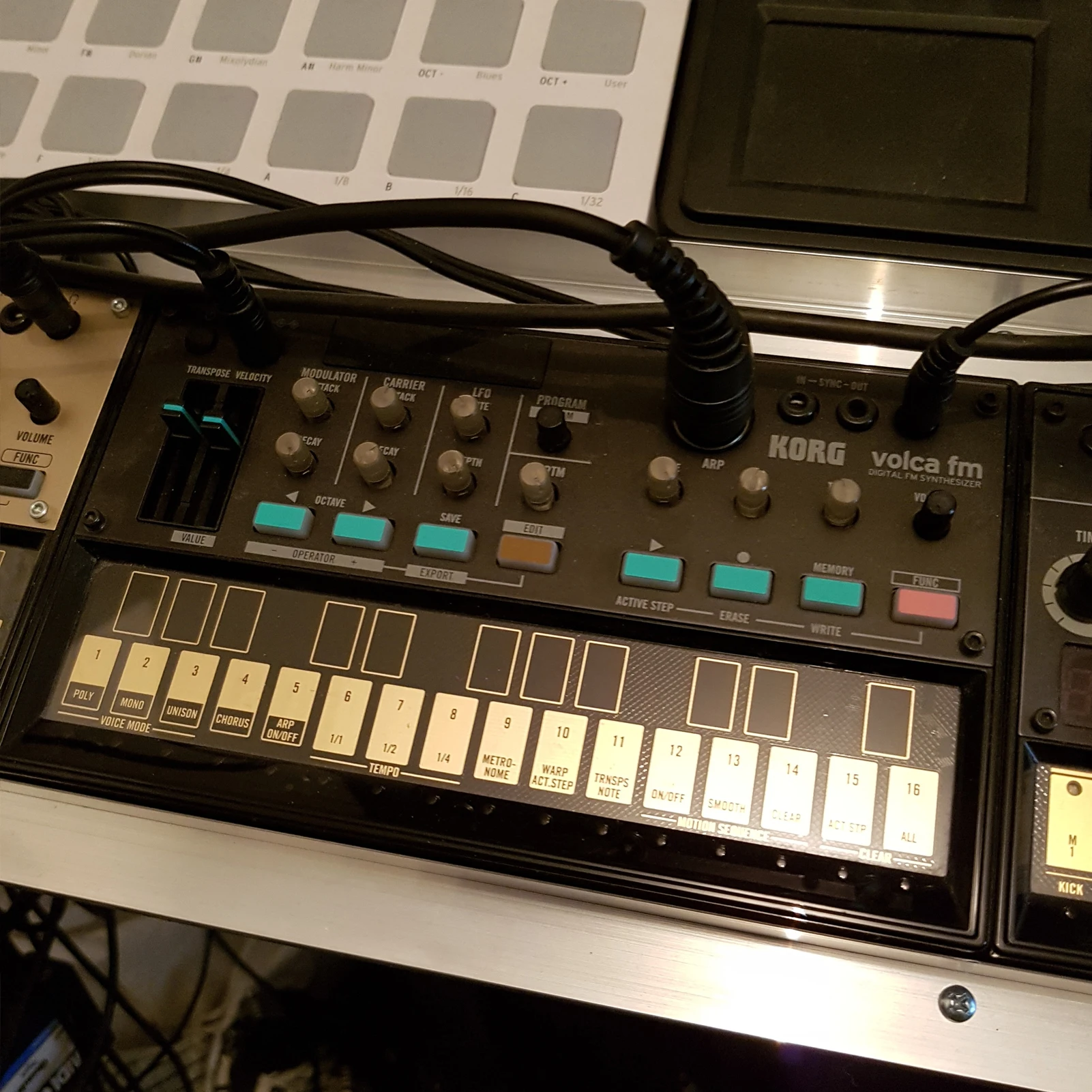 KORG VOLCA FM 디지털 FM Synthesizer 3-vocies 코러스 16-스텝 시퀀서 미니 Synthesizer Sync MIDI IN, 온보드 코러스 효과 포함 - AliExpress Sports Entertainment KORG VOLCA FM 디지털 FM Synthesizer 3-vocies 코러스 16-스텝 시퀀서 미니 Synthesizer Sync MIDI IN, 온보드 코러스 효과 포함 - AliExpress Sports Entertainment