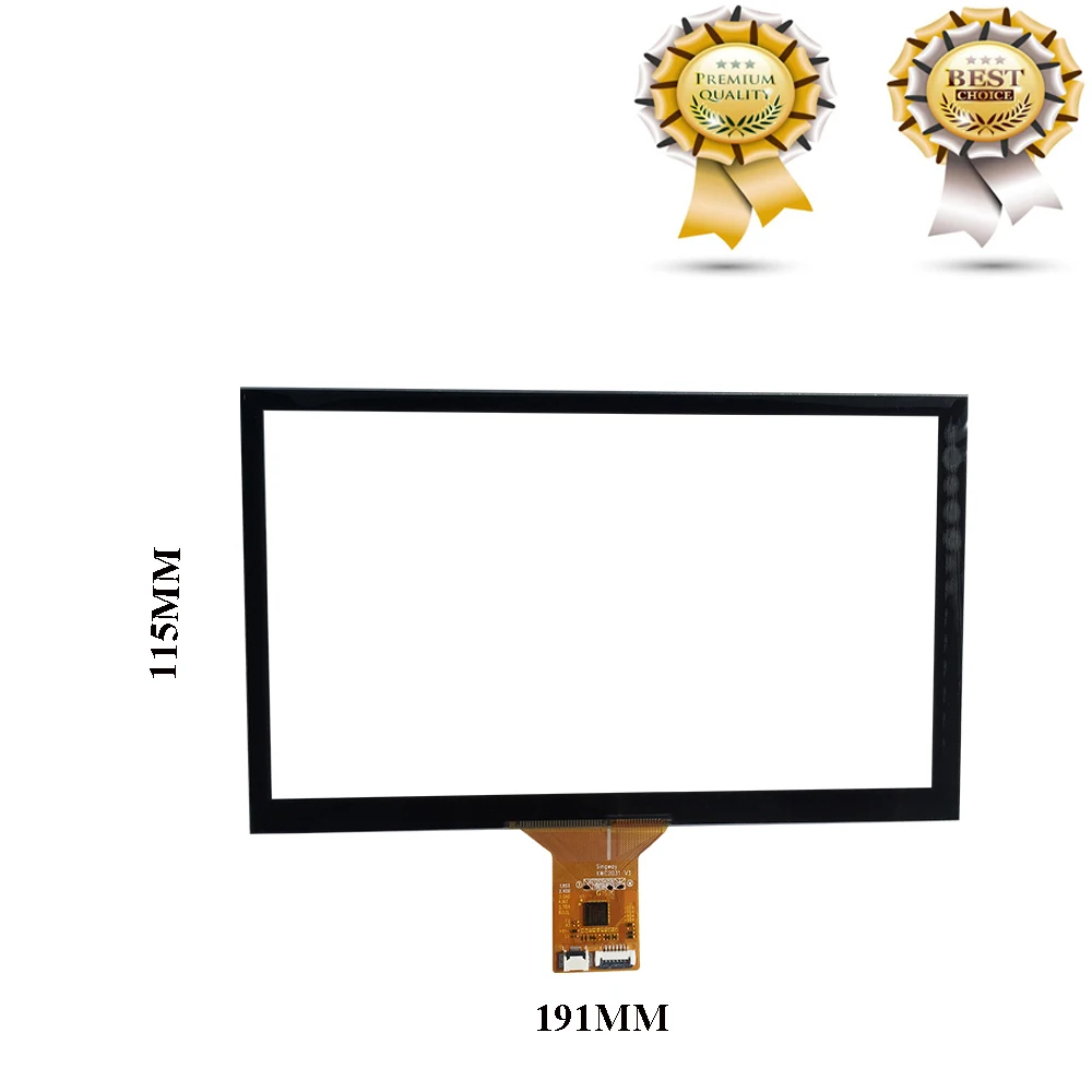 

Touch screen For Singway XWC 2031 V1 XWC 2040 8inch Capacitive Screen 191*115mm