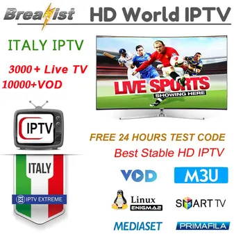 

1 Year Italia IPTV for Android TV Box 7000+ lives support Spainish Germen Italy subscription m3u Enigma2 XXX Smart TV
