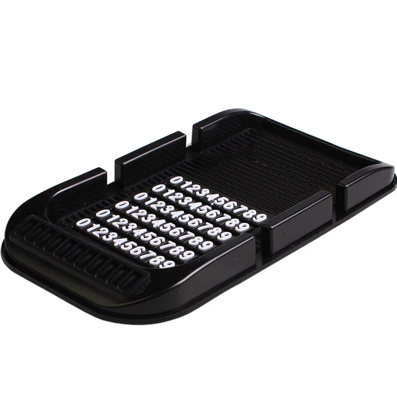 

Car Dashboard Anti-Slip Mat Cell Phone Number PVC Auto Non-Slip Pad Paper Towels GPS Phone Auto Car Accessories Parking Card