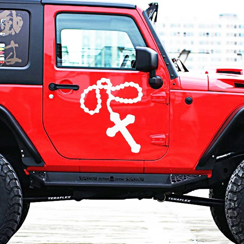 Наклейка виниловая Светоотражающая на автомобиль 3 размера 8 цветов | Автомобили