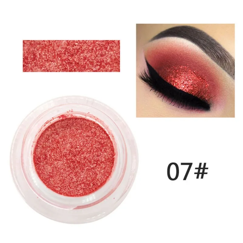 Shimmer Eyeshadow Cream, стойкие водостойкие матовые тени для век, косметический инструмент - Цвет: 7