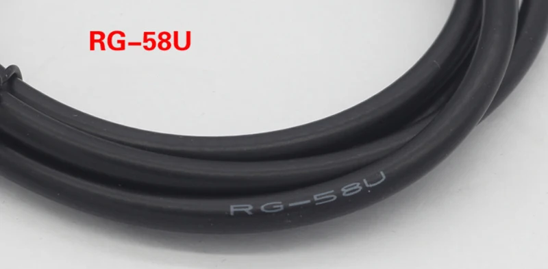 FMUSER RG58 подключен 3 м кабель для видео CCTV камера и антенна 2,4 г/5 г маршрутизатор SMA передачи линии меди
