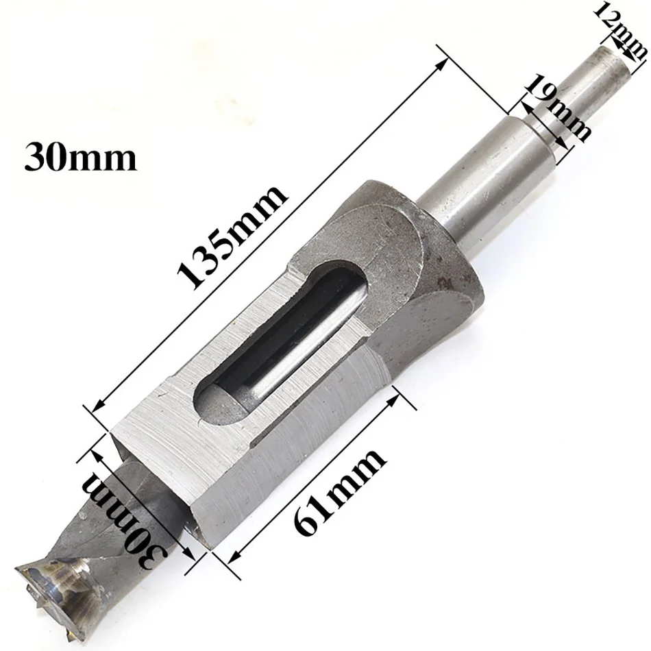 26 мм 30 мм плотник квадратное сверло инструмент квадратное Отверстие пила врезное долото Древесины Сверло с поворотным направляющим