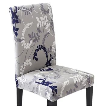 

6Pcs Chair Cover Spandex Removable Seat Cover for Office Dining Room Weddings Party Banquet Universal Size