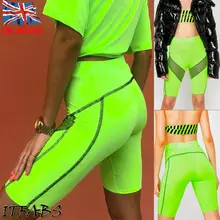 LADY WOMEN CASUAL CYCLING SHORTS DANCING SHORTS GYM YOGA LEGGINGS ACTIVE SHORTS