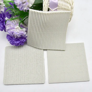 

Silicone Mold 3D DIY Knitted Sweater Christmas Plaster Clay Aromatherapy Cake Molds Fondant Chocolate Mould Baking Cake Tool