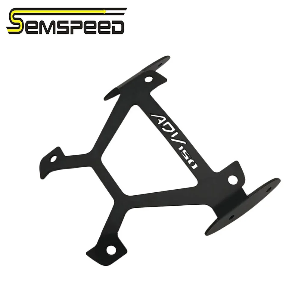 SEMSPEED New Motorcycle CNC adv150 Rear View Mirrors Adapter Fixed Stent Bracket Holder For ADV150 adv 150 Accessories