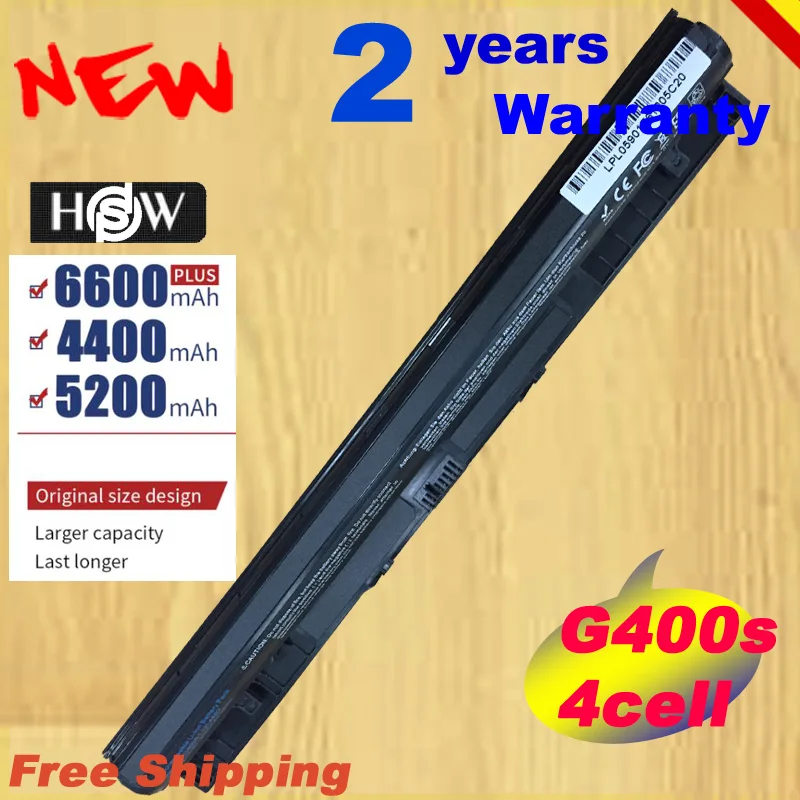 Аккумулятор для ноутбука HSW L12L4A02 L12L4E01 L12M4A02 L12M4E01 L12S4A02 L12S4E01 Lenovo G400s Series G405s G410s G500s