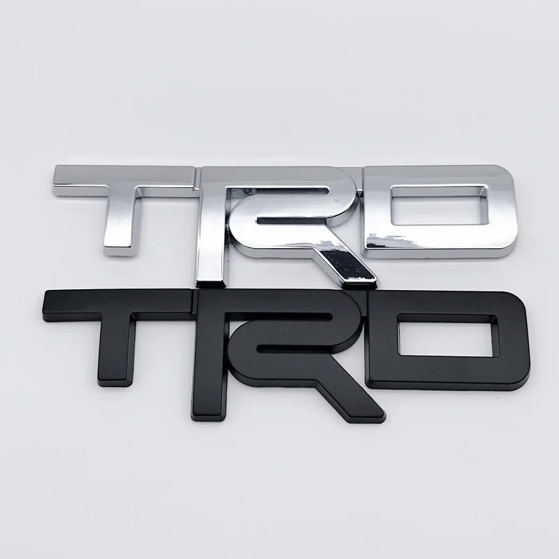 Подходит для автомобиля TRD логотип автомобиля Модифицированная маркировка корпуса автомобиля классная Модифицированная маркировка для автомобилей