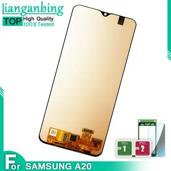 

LCD For Samsung Galaxy A20 A205/DS A205F A205FD A205A Display Touch Screen Digitizer Assembly Replacement parts with gift
