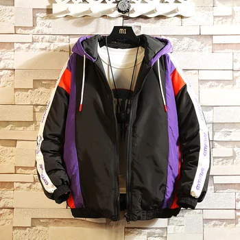 

Men's Quality Student Winter Clothes Jacket Men Parka Thick Warm Korean Youth Streetwear Hip Hop Japan Style Harajuku 5xl