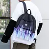 Black White School Satchel Unisex Casual Daypack Lightweight Women Back Bag Designer School Bags For Teenage Girls Boys College ► Photo 3/6