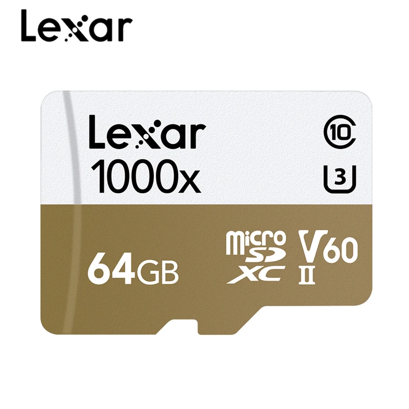 Карта памяти Micro sd Lexar 1000X, 32 ГБ, 64 ГБ, 256 ГБ, класс 10, высокая скорость до 150 м/с, UHS-I карта памяти cartao de memoria