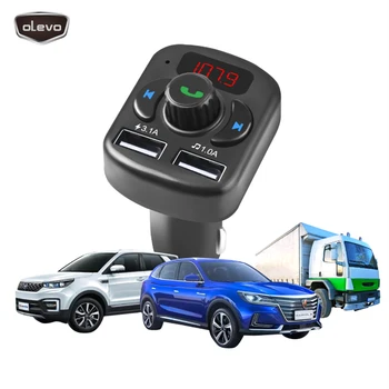 

FM Modulator Wireless Mp3 Car Player Dual USB 12V Car Charger FM Transmitter Usb car Audio Mp3 Module Bluetooth Music Player