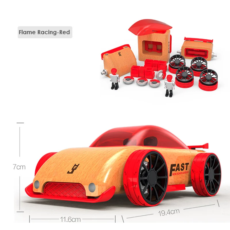 Детский сборный игрушечный автомобиль DIY модель комплект съемный бук инерционный автомобиль Развивающие разборки Игрушки для мальчиков от 3 до 6 лет