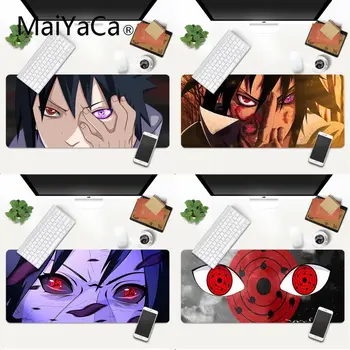 

Anime Naruto Lightning Sasuke Sharingan Unique Desktop Pad Game Mousepad Gaming Mouse Mat xl xxl 800x300mm for world of warcraft