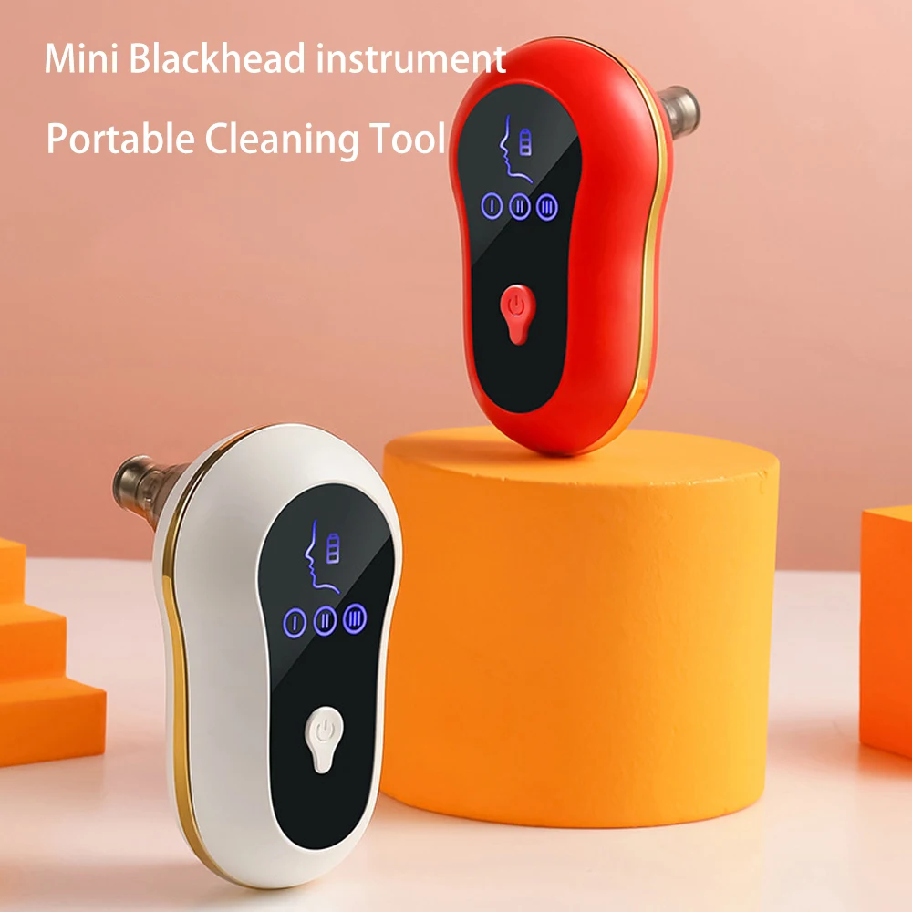 

Blackhead Remover Vacuum Pore Cleaner Suction Cleaning Face Care Black Head Cleaner Acne Extractor Diamond Microcrystal Head