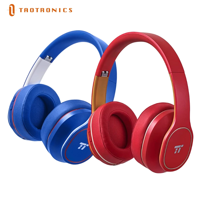 TaoTronics Wireless Hybrid Headphones 47 Bluetooth Active Noise Cancelling Adjustable Foldable 5.0 Headsets with Mic | Электроника