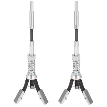 

2x 32-90mm /19mm-62mm Car Engine Cylinder Brake Honing Stone 3 Jaw Adjustable Bore Hone Steel Flexible Shaft Honing Tool