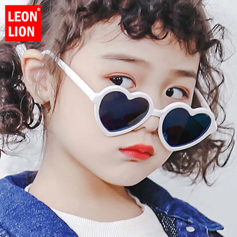 Солнцезащитные очки LeonLion в стиле ретро для мальчиков и девочек Модные Винтажные