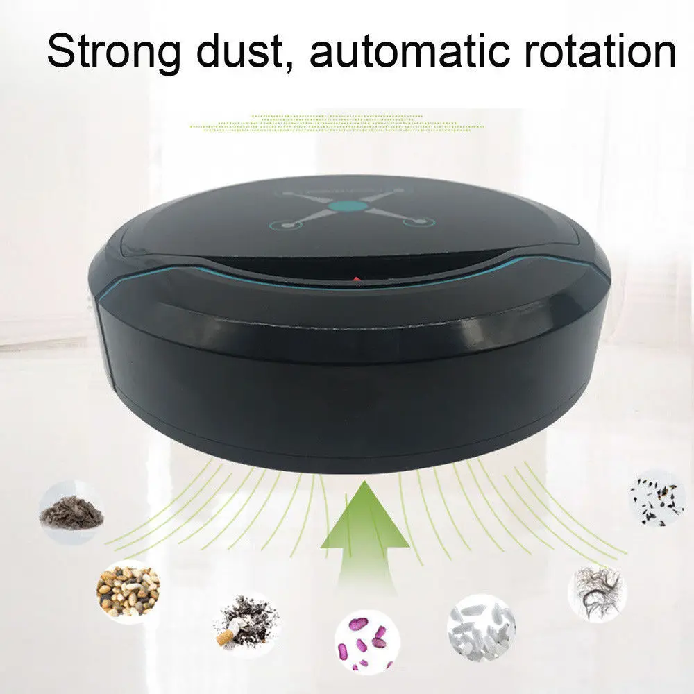

Smart Robotic Vacuum Cleaner Cordless Automatic Sweeping Machine Rechargeable