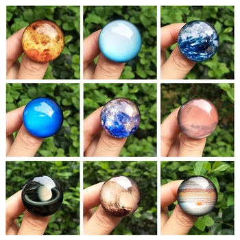 

Nengdou S24 Universe Planet Jewelry Accessories Glass Brooch Creative Earth Figure Badge for Clothes Vintage Pin on Backpack 3cm