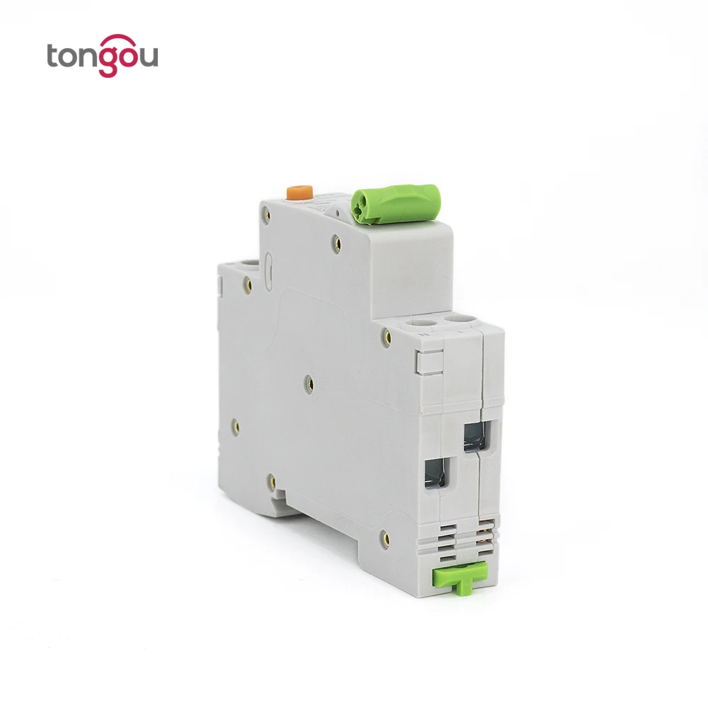 6KA 18 мм RCBO 6A-32A 30mA 1P+ N УЗО с защитой от перегрузки по току и утечки RCBO TOBN1-32