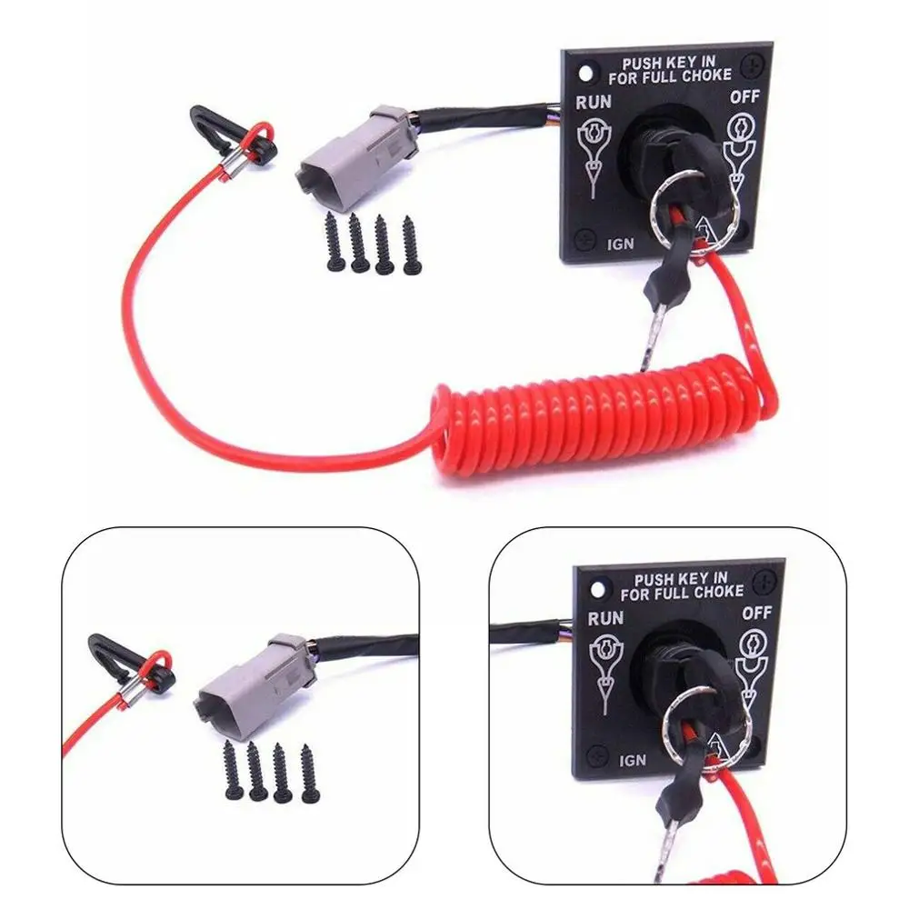 Outboard Engine 176408 0176408 Single Engine Ignition Starter Cut Off