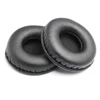 1Pair Wire Headphone Ear Pads Wireless Bluetooth Earphone Headphone Ear Pads Round PU Leather Ear Cushions For 50-105mm ► Photo 1/6