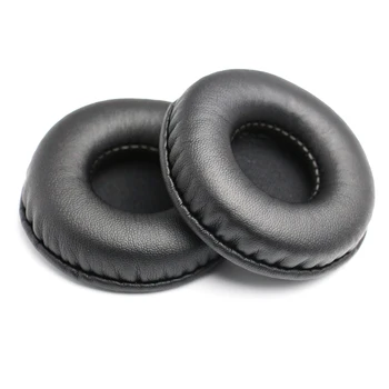 

1Pair Wire Headphone Ear Pads Wireless Bluetooth Earphone Headphone Ear Pads Round PU Leather Ear Cushions For 50-105mm