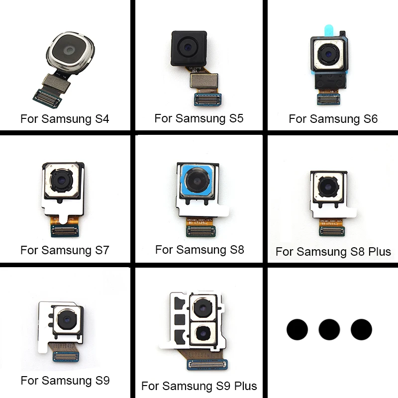 

Big Camera Rear Camera Module Flex Cable For Samsung Galaxy S4 S5 S6 S7 S8 S9 S8+ S9+ Rear Main Camera