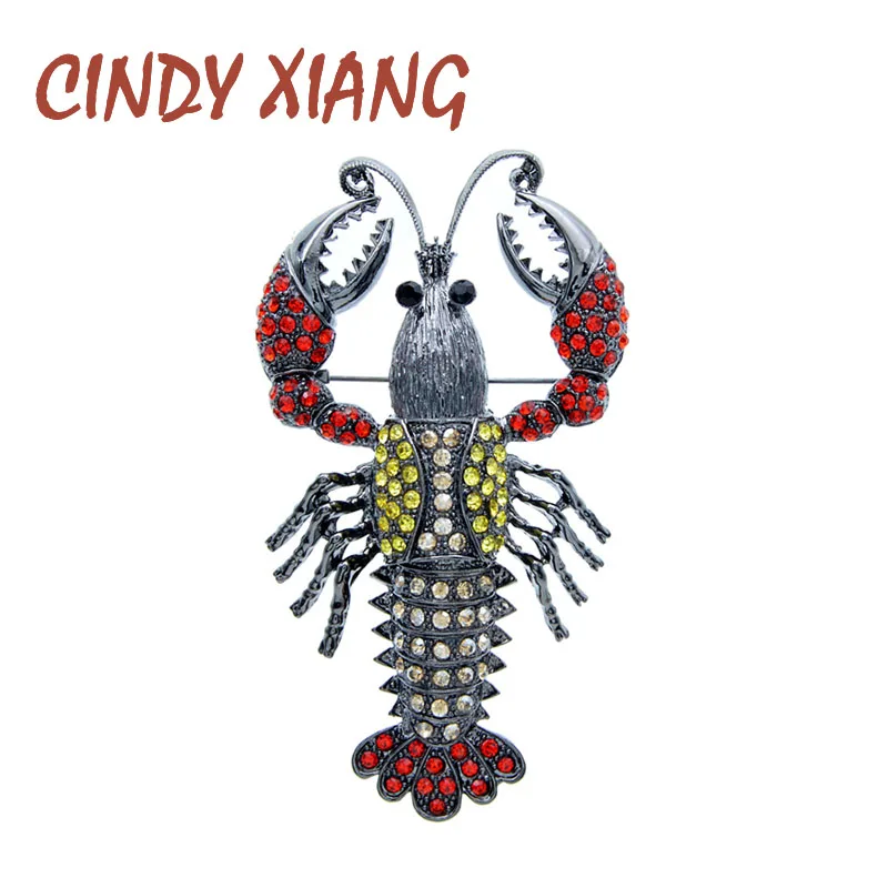 CINDY XIANG Стразы маленькая Автомобильная булавка броши для женщин Креативный