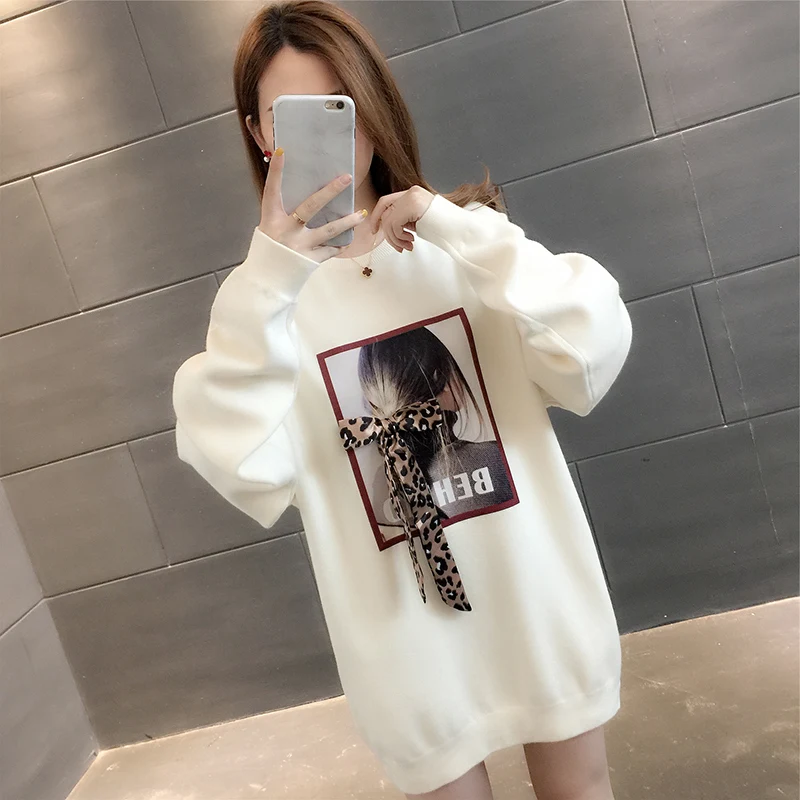 Autumn Time-limited Cotton Standard Full Women's Loose Pullover Sweater Bottoming New Net Foreign Air For Women - Цвет: see chart