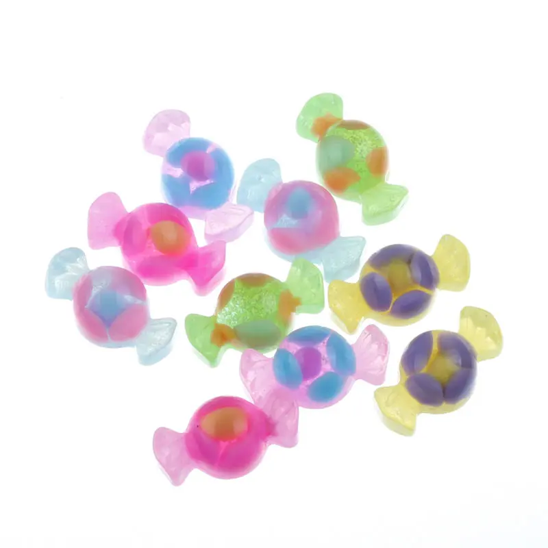 24x13mm-20Pcs 50 шт. Конфета из смолы фри украшения ремесла Flatback кабошон украшения для скрапбукинга Kawaii DIY аксессуары - Цвет: 24x13mm-20Pcs