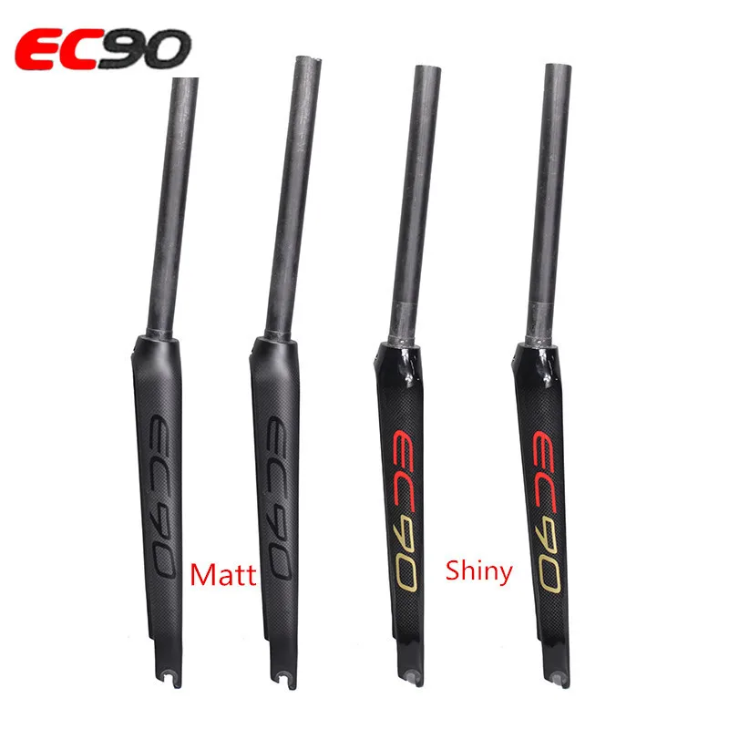 

EC90 All Carbon Fiber Highway Bicycle Front Fork All Carbon Fiber Front Fork 700C Highway Front Fork Fixed Gear Front Fork